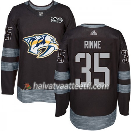 Miesten NHL Nashville Predators Pelipaita Pekka Rinne 35 1917-2017 100th Anniversary Adidas Musta Authentic Miesten NHL Nashville Predators Pelipaita Pekka Rinne 35 1917-2017 100th Anniversary Adidas Musta Authentic